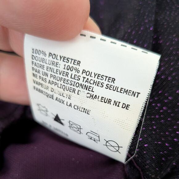 Vintage Nites Prom Dress Maxi Gown 6 Purple Y2K Fairy Goth Ombre Whimsigoth Bow - Picture 12 of 13